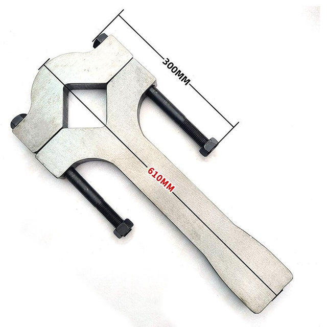Llave inglesa ajustable para cilindro hidráulico, para kit de sello de cilindro, para excavadoras de 30 a 80 toneladas, longitud 24"