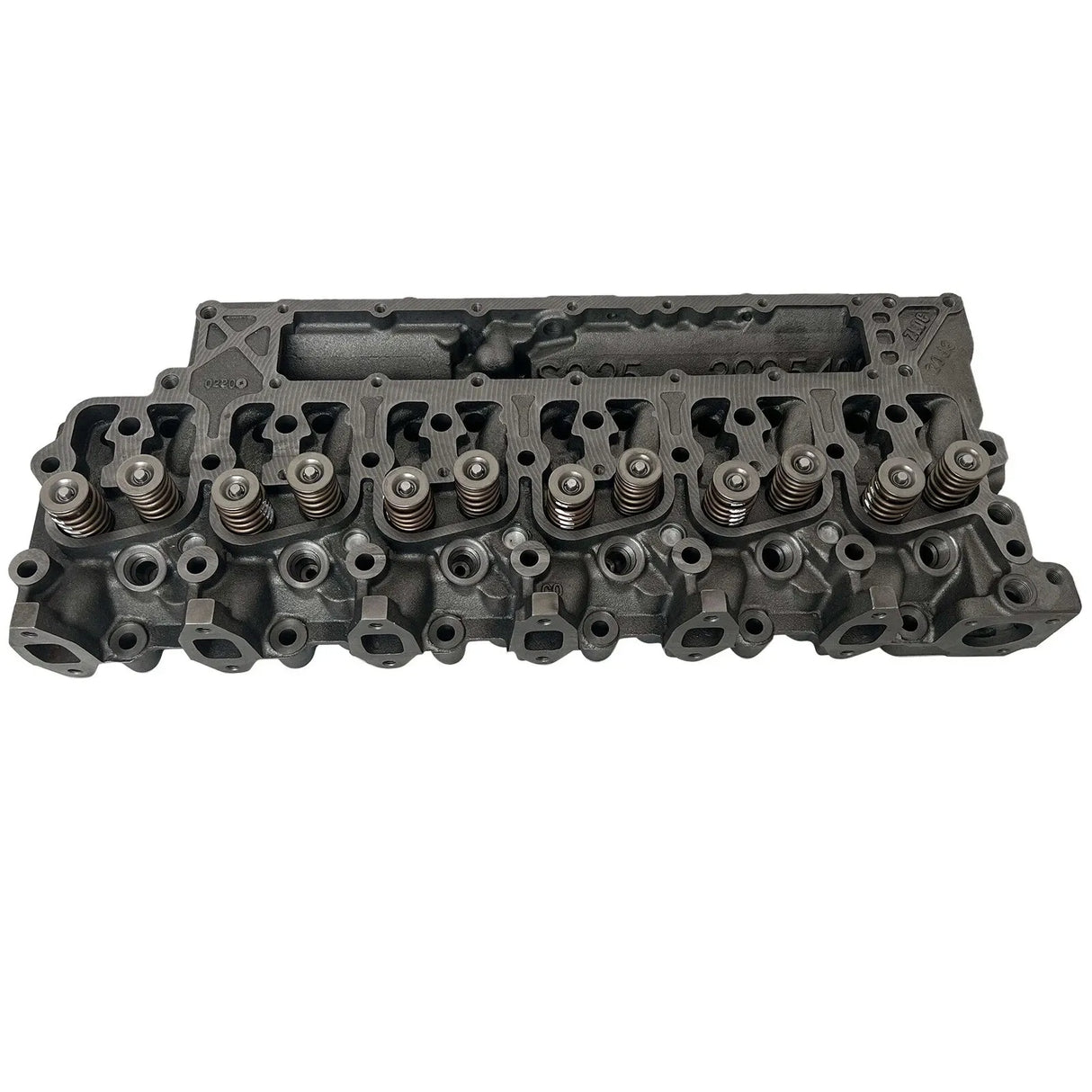 Cylinder Head Assembly with Valves and Springs For Ram 2500 3500 1994-1998 5.9L 12V DSL 6B 6BT 6BTA