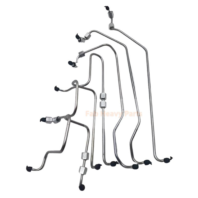 Injector Fuel Line Kit 1154158470 1154158480 1154158490 1154158500 1154158511 1154158521 for Isuzu Engine 6BD1 - Fab Heavy Parts