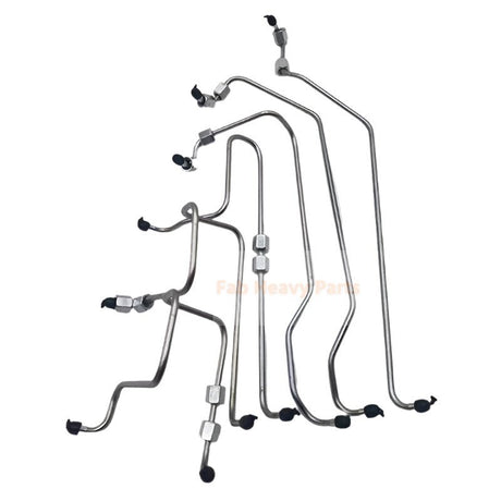 Injector Fuel Line Kit 1154158470 1154158480 1154158490 1154158500 1154158511 1154158521 for Isuzu Engine 6BD1 - Fab Heavy Parts