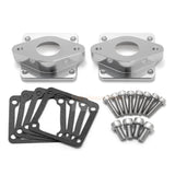 Intake Manifolds Kit Dual Boots 26 - 28mm Carbs Carburetor Fits for Yamaha Banshee 350 - Fab Heavy Parts