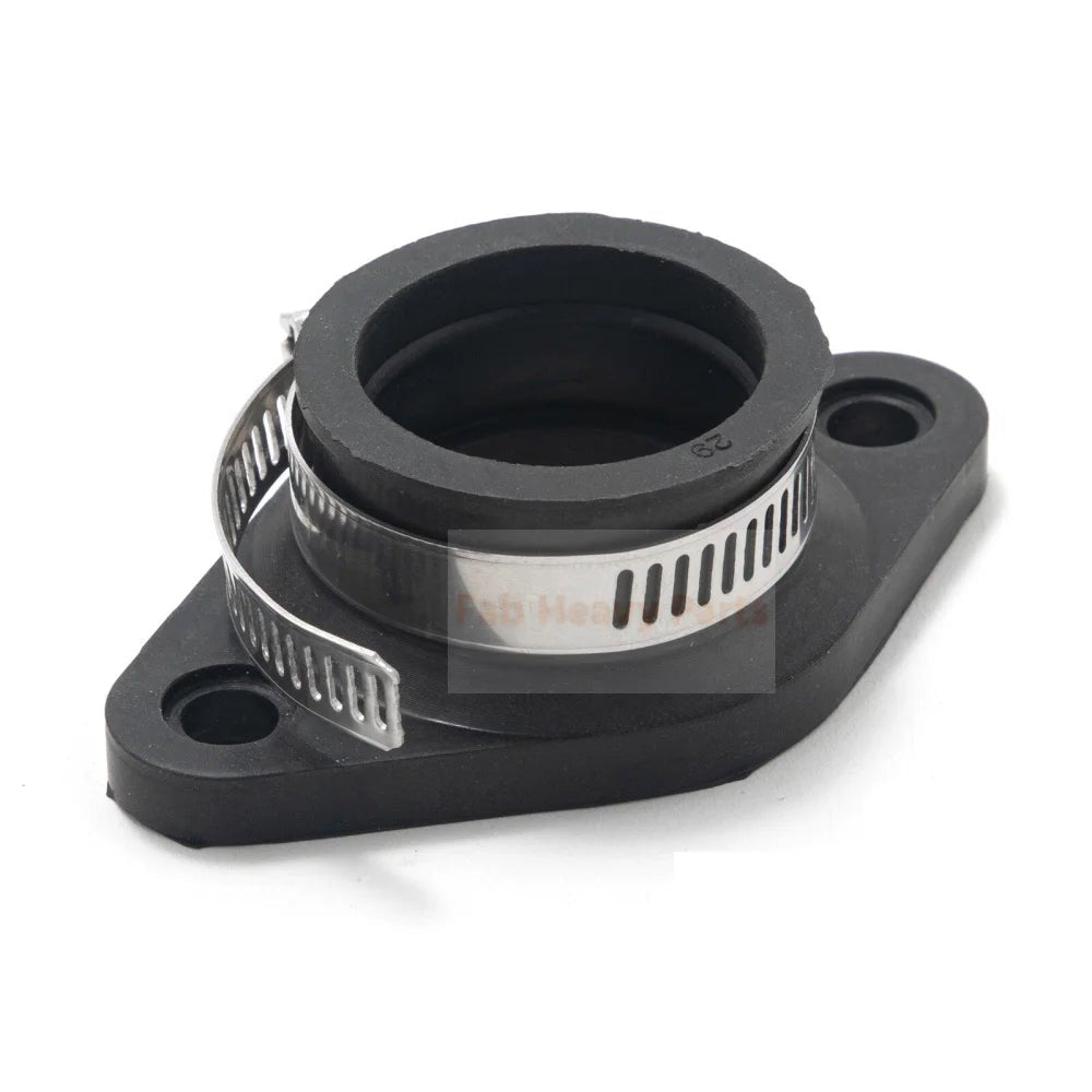 Intake Manifolds Kit Dual Boots 26 - 28mm Carbs Carburetor Fits for Yamaha Banshee 350 - Fab Heavy Parts