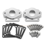 Intake Manifolds Kit Dual Boots 26 - 28mm Carbs Carburetor Fits for Yamaha Banshee 350 - Fab Heavy Parts