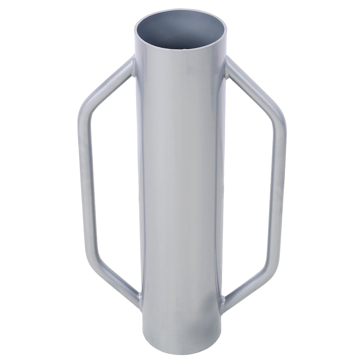 Iron Fence Post Driver with Handle 30LB Heavy Duty T Post Pounder Rammer - Grey - Fab Heavy Parts