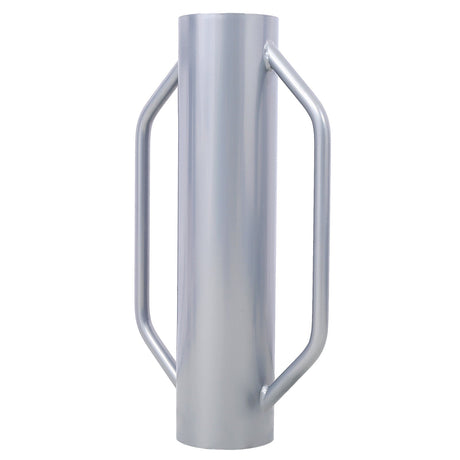 Iron Fence Post Driver with Handle 30LB Heavy Duty T Post Pounder Rammer - Grey - Fab Heavy Parts