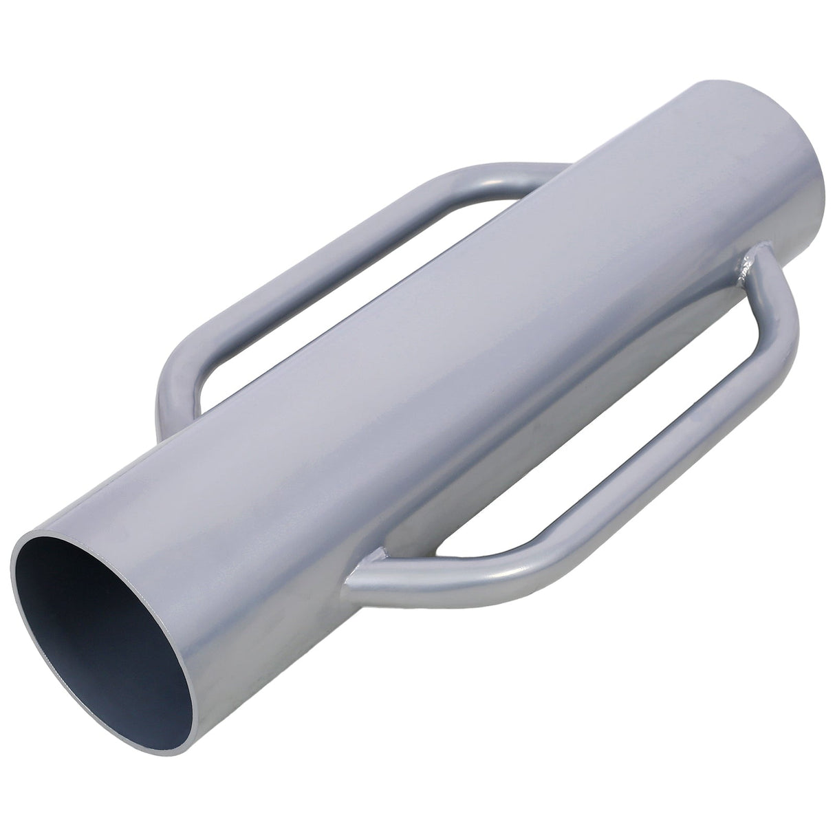 Iron Fence Post Driver with Handle 37LB Metal Heavy Duty T Post Pounder Rammer - Grey - Fab Heavy Parts