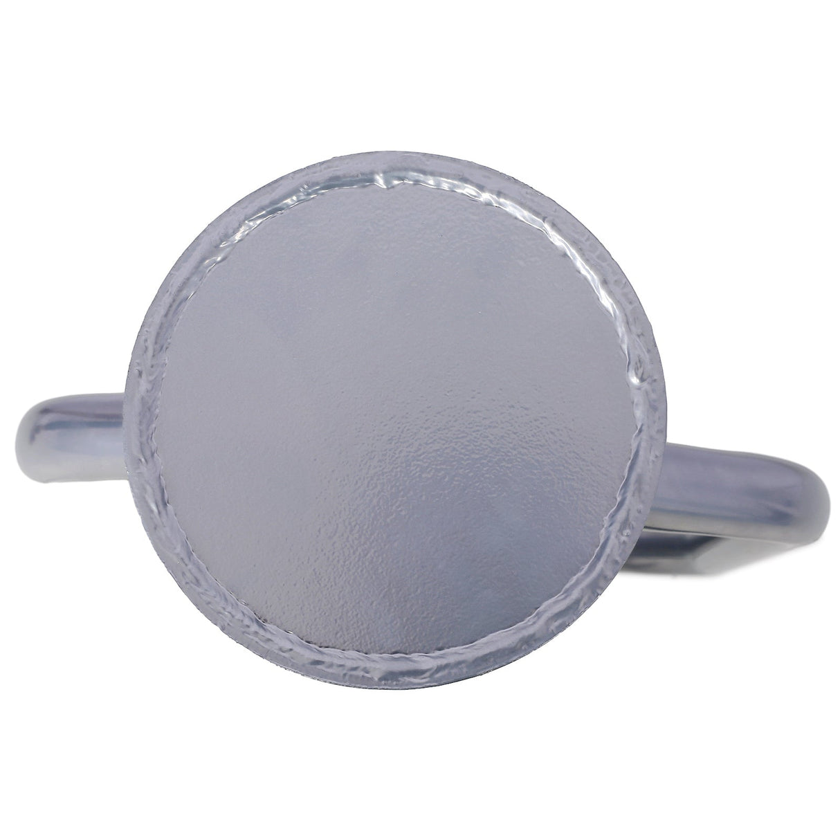 Iron Fence Post Driver with Handle 37LB Metal Heavy Duty T Post Pounder Rammer - Grey - Fab Heavy Parts