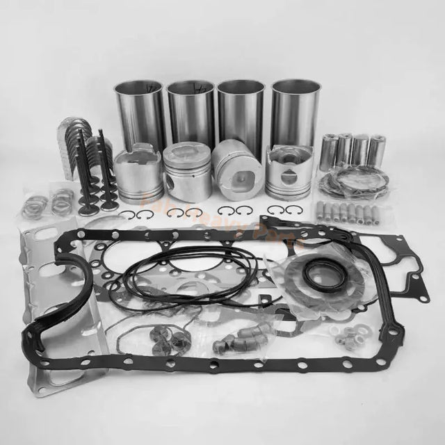 Overhaul Rebuild Kit for Isuzu 4JB1 2.8L Engine Fits Bobcat 1213 843 853 Loaders