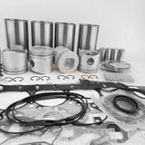 Isuzu 4JB1 Engine Overhaul Rebuild Kit for Sumitomo SH60 Hitachi EX60UR Excavator - Fab Heavy Parts