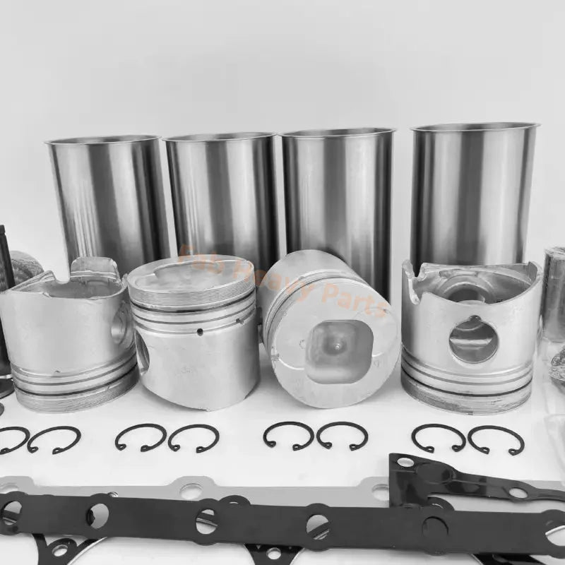 Isuzu 4JB1 Engine Overhaul Rebuild Kit for Sumitomo SH60 Hitachi EX60UR Excavator - Fab Heavy Parts
