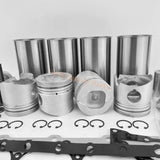 Isuzu 4JB1 Engine Overhaul Rebuild Kit for Sumitomo SH60 Hitachi EX60UR Excavator - Fab Heavy Parts
