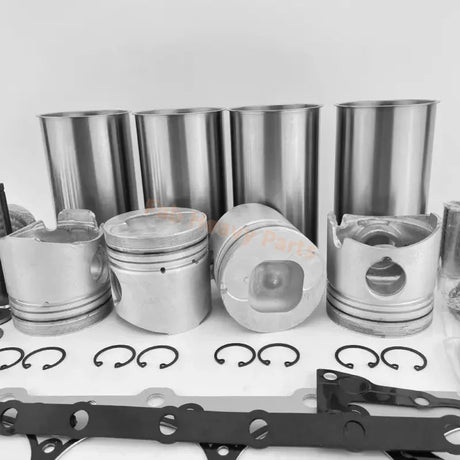 Isuzu 4JB1 Engine Overhaul Rebuild Kit for Sumitomo SH60 Hitachi EX60UR Excavator - Fab Heavy Parts