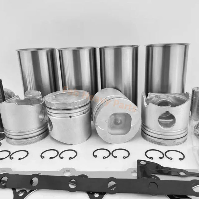 Isuzu 4JB1 Engine Overhaul Rebuild Kit for Sumitomo SH60 Hitachi EX60UR Excavator - Fab Heavy Parts