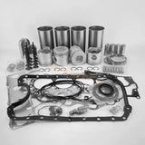 Isuzu 4JB1 Engine Overhaul Rebuild Kit for Sumitomo SH60 Hitachi EX60UR Excavator - Fab Heavy Parts