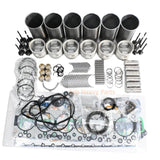 Isuzu 6BB1 Engine Overhaul Rebuild Kit Hitachi EX160WD Excavator - Fab Heavy Parts