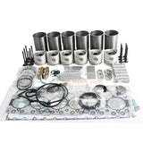 Isuzu 6BB1 Engine Overhaul Rebuild Kit Hitachi EX160WD Excavator - Fab Heavy Parts
