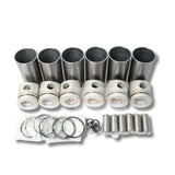 Isuzu 6BB1 Engine Overhaul Rebuild Kit Hitachi EX160WD Excavator - Fab Heavy Parts