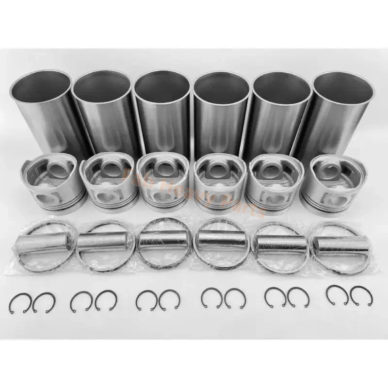 Isuzu 6BG1T Engine Overhaul Rebuild Kit Hitachi EX300 - 5 Excavator - Fab Heavy Parts