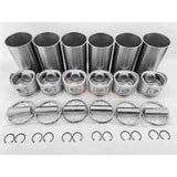 Isuzu 6BG1T Engine Overhaul Rebuild Kit Hitachi EX300 - 5 Excavator - Fab Heavy Parts