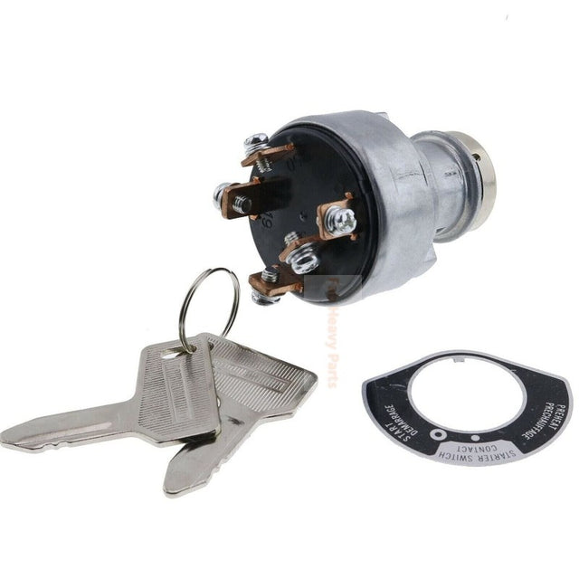 Zündschalter mit 301-Schlüssel 933110-00100, passend für Yanmar-Motor 3TNV76, 3TNE74, 3TNV76-NBK