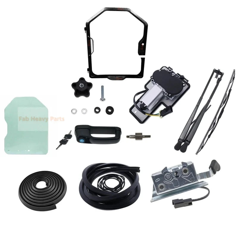 Ventana de la puerta delantera 7109665 6729776 7109661 7109662 66755558 6679476 Se adapta a Bobcat