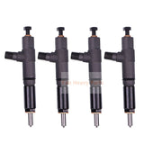 4 Piece Fuel Injector 1G852-53001 1G852-53002 for Kubota V2403 D1703 Engine