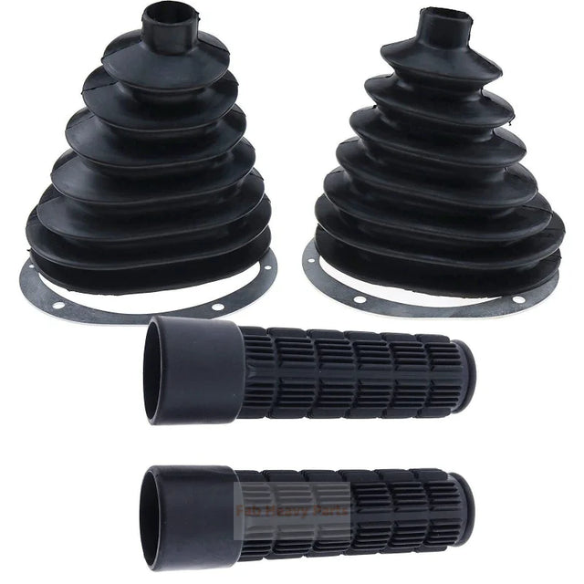Rubber Steering Boots Grips Aftermarket Replacement For Bobcat S100 S130 S150 S160 S175 S185 S205 S220