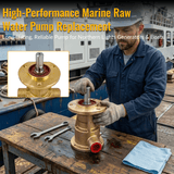JPR - NL20IP JMP Marine Northern Lights Generator Raw Water Pump Replacement - Fab Heavy Parts