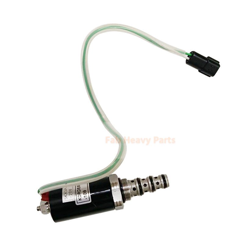 Kawasaki Solenoid Valve KDRDE5KR - 20/40C07 - 203A - 109 Fits for Volvo Excavator EC210 - Fab Heavy Parts