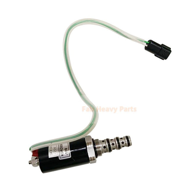 Kawasaki Solenoid Valve KDRDE5KR - 20/40C07 - 203A - 109 Fits for Volvo Excavator EC210 - Fab Heavy Parts