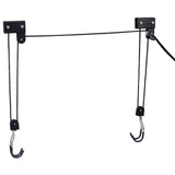 Kayak Hoist Garage Storage Canoe Lift 125 lb Capacity - Fab Heavy Parts