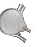 Silenziatore marmitta YB12P00002P1 YB12P00001F1 Adatto per escavatore Kobelco SK200SR SK200SRLC-1S SK200SRLC SK200SR-1S