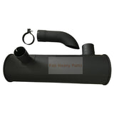 Äänenvaimennin LC12P00006P1 Sopii Mitsubishi Engine 6D16 Kobelco Excavator SK290LC-6E SK330LC-6E SK290LC SK330LC SK330-6E SK350-6E SK290-6E SK330