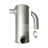 Silenziatore VAME047576 Adatto per Escavatore Kobelco Motore Mitsubishi 6D16 SK220-3 SK220LC-3 SK220-4 SK220LC-4 SK220-6 SK220LC-6