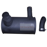 Muffler 6754-11-5340 ajustes para el motor Komatsu SAA6D107E-1 Excavador PC200-8 PC200LC-8 PC200LL-8 PC210-8K PC210LC-8K PC220-8 PC220LC-8 PC228US-8 PC240LC-8