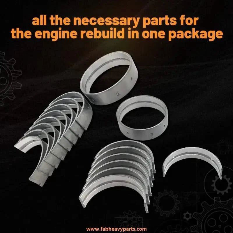 Kubota V2403 Engine Overhaul Rebuild Kit Piston Number 1G796 - 2111 - Fab Heavy Parts