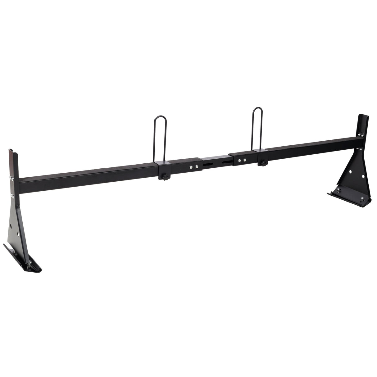 Ladder Roof Racks with Rear Roller 3 Bar 800 Lbs Capacity Heavy - Duty Steel Roof Racks for Van with Rain Gutter Only - Fab Heavy Parts