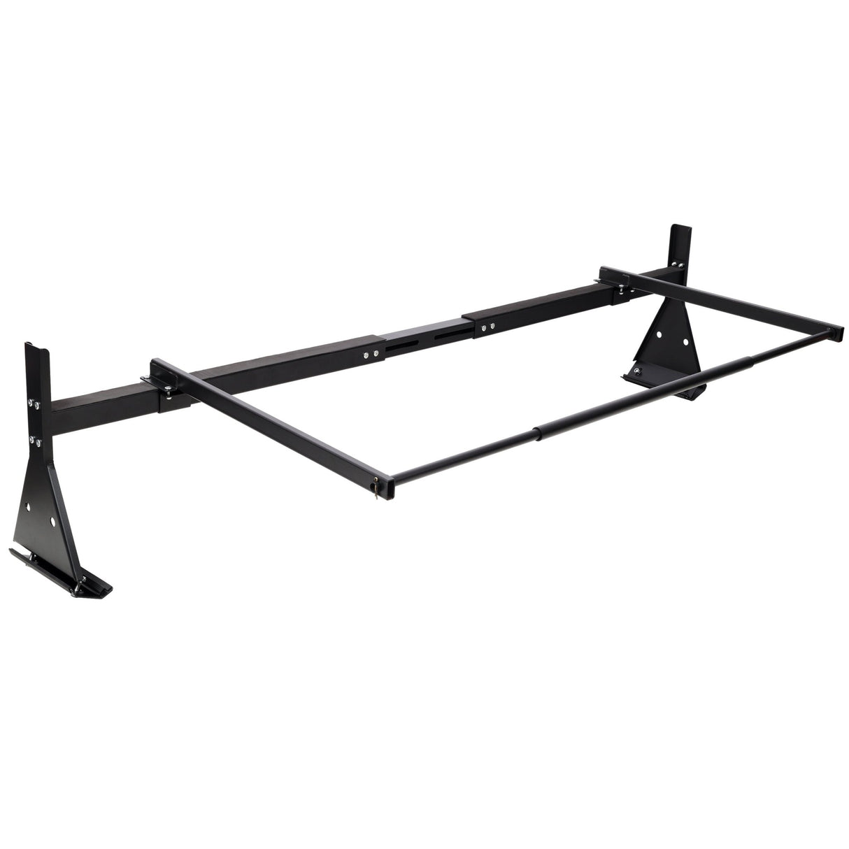 Ladder Roof Racks with Rear Roller 3 Bar 800 Lbs Capacity Heavy - Duty Steel Roof Racks for Van with Rain Gutter Only - Fab Heavy Parts