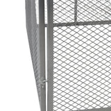 Large Outdoor Compost Bin 172 Gallon Metal Wire Mesh Composter Rust-Proof Coating Square Garden Compost Bin - Fab Heavy Parts