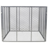 Large Outdoor Compost Bin 172 Gallon Metal Wire Mesh Composter Rust-Proof Coating Square Garden Compost Bin - Fab Heavy Parts