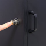 Large Package Delivery Parcel Mail Drop Box Floor Lockable Drop Slot Mail Box with Parcel Compartment - Black - Fab Heavy Parts