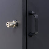 Large Package Delivery Parcel Mail Drop Box Floor Lockable Drop Slot Mail Box with Parcel Compartment - Black - Fab Heavy Parts