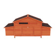 Large Wooden Chicken Coop with 2 Sides Nesting Boxes 2 Free - range Doors Leakproof Tray - Fab Heavy Parts