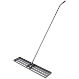Lawn Leveling Rake Tool 48"x10" Heavy Duty Effort Saving 7FT Steel Handle - Fab Heavy Parts