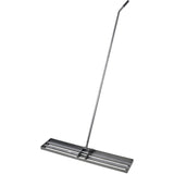 Lawn Leveling Rake Tool 48"x10" Heavy Duty Effort Saving 7FT Steel Handle - Fab Heavy Parts