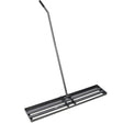 Lawn Leveling Rake Tool 48"x10" Heavy Duty Effort Saving 7FT Steel Handle - Fab Heavy Parts