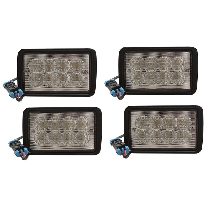 LED Floodlamp RE68473 Fits for John Deere Engine 6125 6081 6105 Tractor 9100 9200 9300 9400 9300T 9400T - Fab Heavy Parts