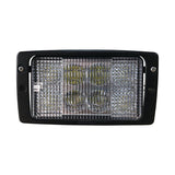 LED Flush Mount Light 3713134M91 for Massey Ferguson Tractor 4225 4260 4345 6140 6190 6255 6270 8120 - Fab Heavy Parts