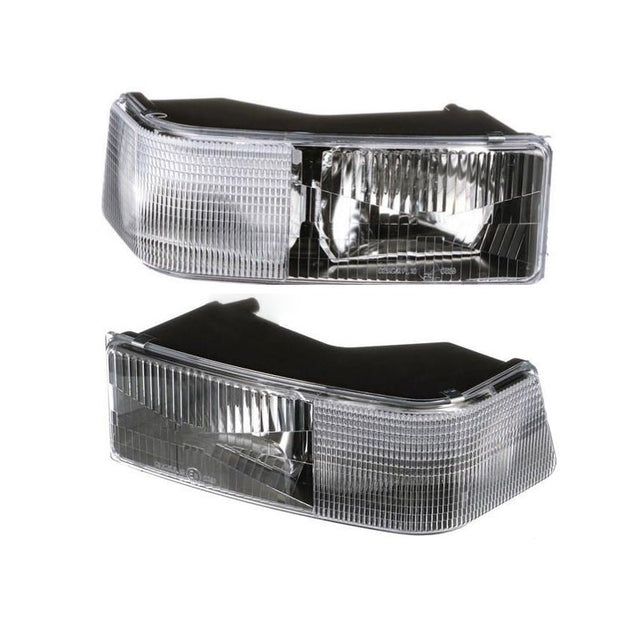 LED Headlight 232448A2 232449A2 Fits for Case IH Tractor CX70 CX80 MX180 MX200 MXM130 STX275 STX380 - Fab Heavy Parts