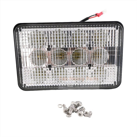 LED Headlight 353657A1 Fits for CASE IH Combine 2144 2155 2166 2366 2388 CPX620 CPX420 - Fab Heavy Parts
